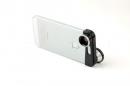 iPhone5 高画質撮影レンズ3-IN-ONE (魚眼・ワイド・マクロ)シルバー